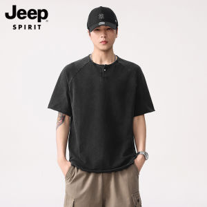 JEEP SPIRIT | Áo Polo Tay Ngắn Cotton Mùa Hè