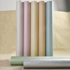 40cm DIY Silk Waterproof Wallpaper Bedroom Living Room Background Wall Sticker Modern Solid Color Self-adhesive Wallpaper Home ﻿