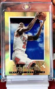 MICHAEL JORDAN 🏀  ชิคาโก้ บูลส์ 🏀 การ์ดสะสมบาสเก็ตบอล NBA 🏀 Skybox EX2000 CARD 🇺🇸 Chicago Bulls 🏀 Film ตำนาน เอ็นบีเอ 🏀 MVP Hall of Fame 🏀 ไมเคิล จอร์แดน 🏀 สวย NM