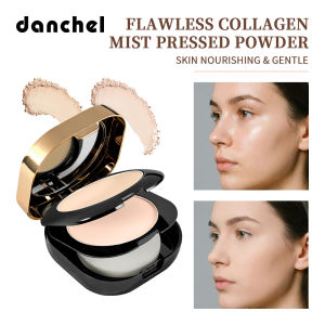 ibcccndc | Double Layer Powder Oil Control Long Lasting Sumdge-Proof Concealer Setting Powder Makeup Matte Finish Lightweight Pressed Powde