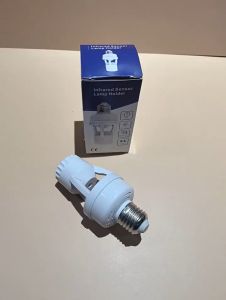 Smart Led Bulb Switch 360 Degrees PIR Motion Sensor E27 Lamp Base Bulb Holder Socket Adapter Convert