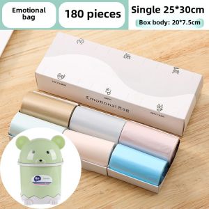 Thickened Mini Plastic Garbage Bag Desktop Office Home Car Use Disposable Small Size Household Cleaning Tool One Xing Brand