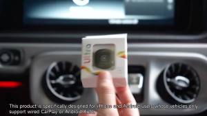 Mini Ultra 4 Wireless Android Auto Box CarPlay Adapter Wired To Wireless Dual Mode USB Plug and Play Car Play Dongle OTA Update