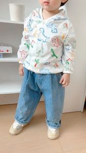 100% ผ้าฝอน เสื้อแขนยาวกันแดดสำหรับทารก เสื้อคลุมฤดูร้อนสำหรับเด็ก ผ้าตาข่ายบางเบาระบายอากาศดี เย็นสบายและนุ่มสบาย