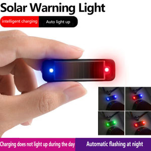Solar Warning Light Car Rear Collision Prevention Free Breathing Light Motorcycl Electric Vehicle Bicycle LED Tail FlashingLight