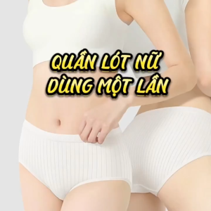 Quần lót giấy quần lót nữ dùng một lần kháng khuẩn chất lượng cao đồ lót dùng một lần vô trùng kháng khuẩn