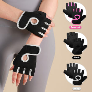 Workout Gloves for Men Women Ventilated Sports Gym Gloves with Non-Slip Silicon Grip Great for Fitness Weight Lifting Cycling