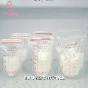 KANTONG ASI 250ML - 30 pcs Tas Segel Ritsleting Ganda - BPA Free