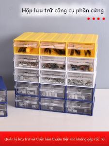Zhengdong Combination Drawer Plastic Storage Cabinet Yellow Blue White Rectangular Finishing Box Thickened Brand New Hard Glue