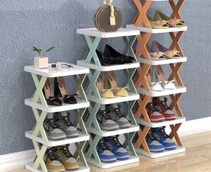 ( BISA COD ) PROMO RAK SEPATU SILANG X SHAPE NON SLIP / RAK PAJANGAN SERBAGUNA / RAK PREMIUM / RAK SEPATU 4 SUSUN / RAK SEPATU 5 SUSUN / RAK PENYIMPANAN