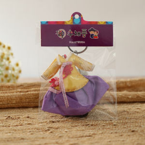 Yanbian Specialty Keychain Car Decoration Small Korean Costume Folk Art Craft Wedding Celebration Gift Creative Unique Shape