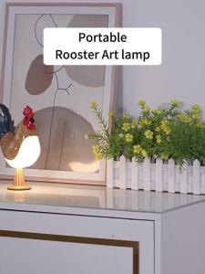 Decorative Night Lights Simulated Animal Funny Easter Home Decor Party Carnival Chicken Lamp Chick Night Light Ornaments