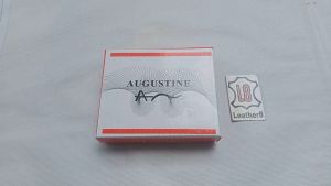 Augustin Dompet Lipat Kulit Dompet Zipper Dompet Import Keren