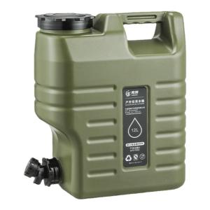 JINGZHOU | Portable Food-Grade Plastic Water Storage Bucket with Tap