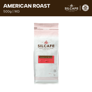 Silcafe American Roast 100% Robusta light roast for brewed coffee  whole beans and ground coffee 500g 1KG