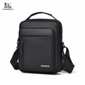 LouisWill Business Shoulder Bag Large Capacity Fashion Trend Shoulder Bag Cross-body Business Bag Handbag Lightweight Casual Bag Tablet Bag Sling Bag Bags for Men
