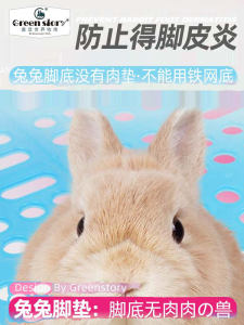 Fantasy World Farm Pet Rabbit Cage Special Foot Pad Guinea Pig Mat Anti-Chewing Bottom Net Poo Leakage Ideal for Pets