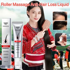 Roller Massage Anti-Hair Loss Liquid Hair Growth Serum Beard Growth Hair Tonic Thicker Stronger Hair Care