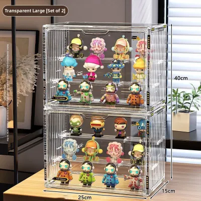 Transparent Dustproof Acrylic Display Shelf