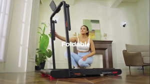 Vibrating treadmill walking pad 1-10KM/H with LED display and APP three-mode treadmill for home use