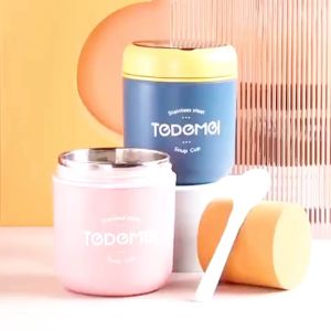 TEDEMEI Kotak Cangkir Soup Sup Cup Tempat Makan Anak Tahan Panas Thermal Lunch Box Jar BPA Free