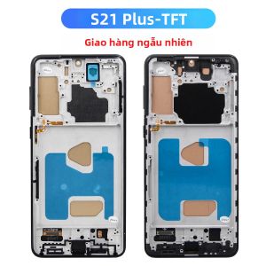 Samsung S21 Plus Màn Hình LCD Thay Thế Cảm Ứng Số Hóa Có Khung Hội Cho SM-G996B G996U G996W G996 Điện Dung Màn Hình TFT 2160x1080