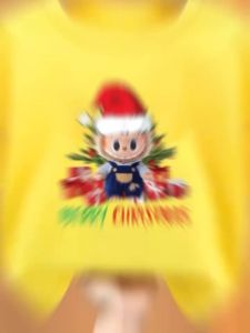 Áo thun labubu noel cho bé trai va bé gái 6kg-32kg.ALBB16