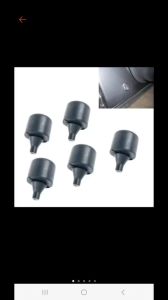 [HCM] Set 5 chốt cao su chặn cửa xe hơi (18.8x28.2mm) nút đệm giảm chấn cho cửa ô tô Kích Thước Chốt Cao Su 18.8X28.2Mm - Lazada