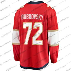 2025 Sergei Bobrovsky ฟลอริดา Panthers Stanley Cup Final Home แขนยาวสีแดงผู้ชายผู้หญิงหลวมกีฬา ICE Hockey TShirt