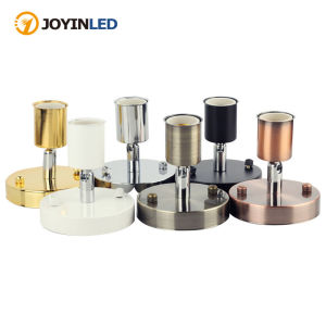 JOYINLED 180 Degrees Rotation Wall Light Modern E27 Bulb Holder Wall Lamps Sconces Decor for Bar Restaurant Home Balcony Stage