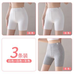 กางเกงนิรภัย Modal สําหรับผู้หญิง Anti-Exposure น้ําหนักเบาฤดูร้อนบางส่วนเส้นใยวิสโคสกางเกงขาสั้นเอวยางยืดขนาดใหญ่