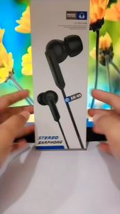 Handsfree AB-09 + Mic Hifi Audio Stereo Earphone Headset Universal