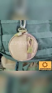 KW Pouch Key Wallet Men Coin Purses Pouch Bag Keychain Zipper Pocket Outdoor Bag Coin