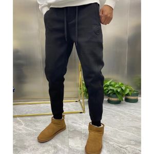 Mens Casual Black Sports Pants Spring Autumn New Style Harlan Long Trousers Slim Fit Harlan Pants Youth Fashion Trend