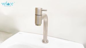 Kran Angsa Leher Wastafel Minimalis Sink Dapur Cuci Piring Full Stainless SUS 304 2085 Veloce