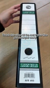 Lion File Arch File 2 Inch / Lion Arch File 3 Inch / Lever Arch File / Fail Kulit Keras 2 3