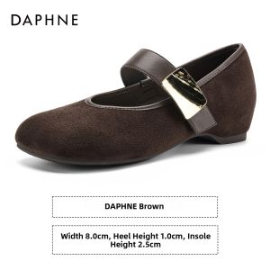 Daphne | Shallow Toe Heel-elevating Womens Single Shoes