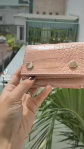 Ví mini ví ngắn cầm tay sang trọng full box hàng nhập loại 1 full box VIPRO01 + hình shop chụp