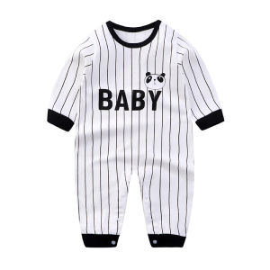 Baby Romper Suit Long Sleeve Long Pants Autumn Season 0-2 Years Old Baby Clothes Toddler Crawler Suit Girls Fashionable Outfit