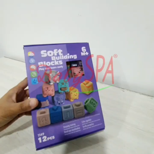 ♥♥♥ 𝐒𝐆 𝐒𝐞𝐥𝐥𝐞𝐫 Soft Baby Building Blocks – Safe BPA-Free Sensory Stacking