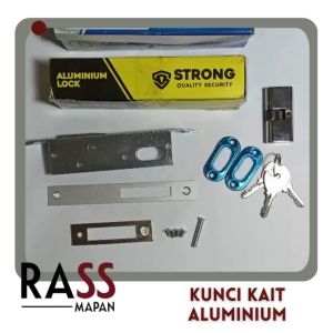 Kunci Pintu Aluminium Kait Lurus 4123 5123 8123 8423 Strong Bremen Dekson