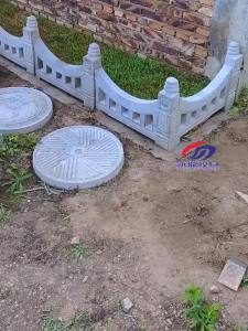 Hàng Rào Ao Hoa Cổ Mài Mòn Sân Vườn Sân Vườn Mô Hình Hàng Rào Bãi Cỏ Lan Can Hoa Lan Can Khuôn Gạch Xi Măng