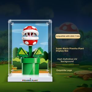 light your bricks | Dustproof Acrylic Display Box for Super Mario Piranha Plant