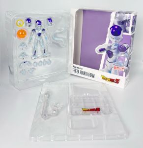 Bandai | Large Size Frieza Action Figure - Fourth Form Dragon Ball Anime Doll Ornament Collectible
