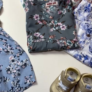 Dress Saiba All Size Bahan Rayon ( MOTIF RANDOM ) Usia 3 Bulan - 1 Tahun