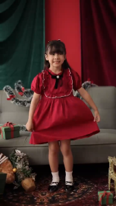 Dress Natal Anak Perempuan Usia 1-10 Tahun Terbaru 2025