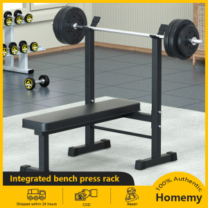 multi-functional Indoor adjustable fitness equipment weightlifting bed bench press rack 2-in-1 bench press bed sit-up board barbell rack barbell bed dumbbell stool