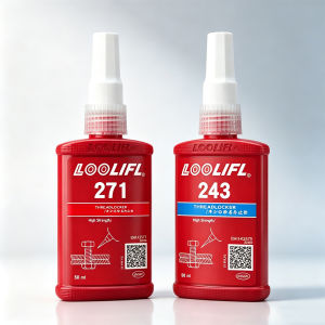 243 271 Thread Locker Anaerobic Screw Lock Glue Medium High Strength Anti-Loosening Bolt Sealant Auto Machinery Repair Adhesive