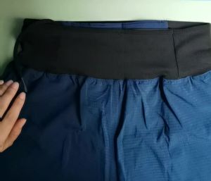 223Inside Undewear Marathon Running Shorts Men 2 In 1 Quick Dry Workout Training Fitness Jogging Men Multi-Pocket Gym Sports Shorts with Waist Pouch BB569