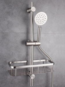 AZOS | Adjustable Fixed Shower Rail